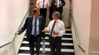 Visite ambassadeur Espagne en Algerie Fernando Moran a universite A MIRA Bejaia 03 juillet 2019 207