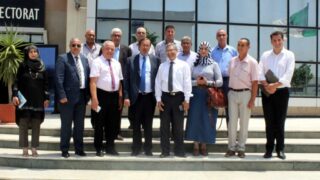 Visite ambassadeur Espagne en Algerie Fernando Moran a universite A MIRA Bejaia 03 juillet 2019 212