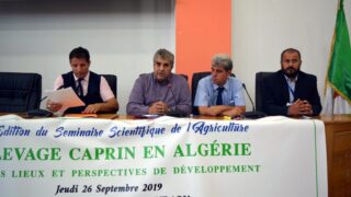 2eme seminaire scientifique de l agriculture L elevage caprin en Algerie Univ Bejaia 26 09 19 04