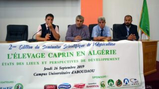 2eme seminaire scientifique de l agriculture L elevage caprin en Algerie Univ Bejaia 26 09 19 05