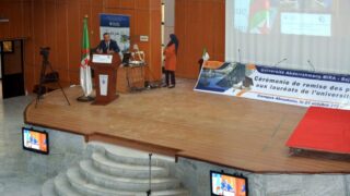 Ceremonie de remise des prix aux laureats 2019 Universite de Bejaia 21 Oct 2019 060