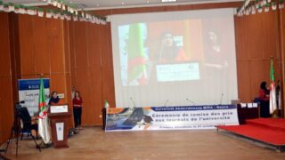 Ceremonie de remise des prix aux laureats 2019 Universite de Bejaia 21 Oct 2019 063