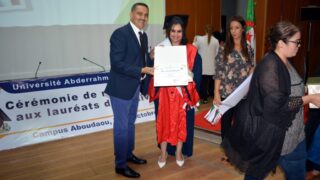 Ceremonie de remise des prix aux laureats 2019 Universite de Bejaia 21 Oct 2019 092