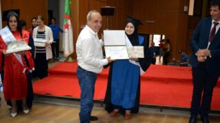 Ceremonie de remise des prix aux laureats 2019 Universite de Bejaia 21 Oct 2019 099