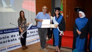 Ceremonie de remise des prix aux laureats 2019 Universite de Bejaia 21 Oct 2019 114