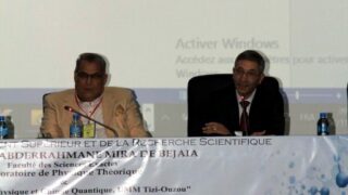 Troisieme congres international de la physique et de la chimie quantique CiPCQ2019 Univ Bejaia 4 5 6 Nov 2019 072