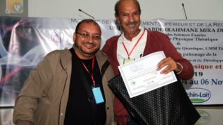 Troisieme congres international de la physique et de la chimie quantique CiPCQ2019 Univ Bejaia 4 5 6 Nov 2019 314