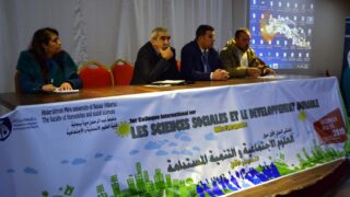 Colloque International Les Sciences Sociales et le Developpement Durable Defis et Perceptives FSHS Universite Bejaia 18 Dec 201