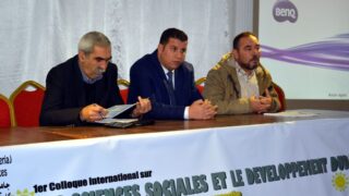 Colloque International Les Sciences Sociales et le Developpement Durable Defis et Perceptives FSHS Universite Bejaia 18 Dec 201 04