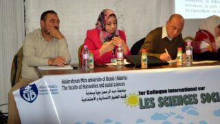 Colloque International Les Sciences Sociales et le Developpement Durable Defis et Perceptives FSHS Universite Bejaia 18 Dec 201 47