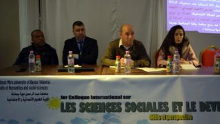 Colloque International Les Sciences Sociales et le Developpement Durable Defis et Perceptives FSHS Universite Bejaia 18 Dec 201 60