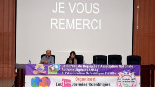Les 1eres journees scientifiques de l AUTISME ANAA UBe Universite de Bejaia 21 22 dec 2019 21