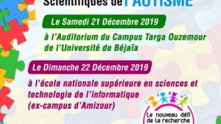 Les 1eres journees scientifiques de l AUTISME ANAA UBe Universite de Bejaia 21 22 dec 2019 poster4