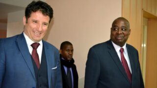 Visite Ambassadeur Zimbabwe a l universite de Bejaia Algerie Campus Aboudaou le 29 janvier 2019 003