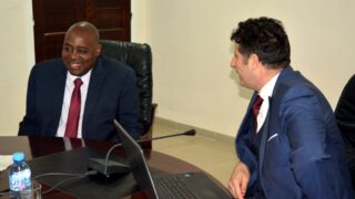 Visite Ambassadeur Zimbabwe a l universite de Bejaia Algerie Campus Aboudaou le 29 janvier 2019 004