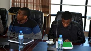 Visite Ambassadeur Zimbabwe a l universite de Bejaia Algerie Campus Aboudaou le 29 janvier 2019 008