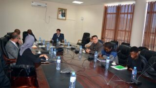Visite Ambassadeur Zimbabwe a l universite de Bejaia Algerie Campus Aboudaou le 29 janvier 2019 009