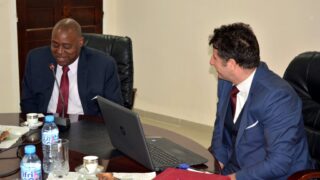 Visite Ambassadeur Zimbabwe a l universite de Bejaia Algerie Campus Aboudaou le 29 janvier 2019 013