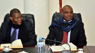 Visite Ambassadeur Zimbabwe a l universite de Bejaia Algerie Campus Aboudaou le 29 janvier 2019 015