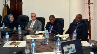 Visite Ambassadeur Zimbabwe a l universite de Bejaia Algerie Campus Aboudaou le 29 janvier 2019 018