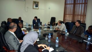 Visite Ambassadeur Zimbabwe a l universite de Bejaia Algerie Campus Aboudaou le 29 janvier 2019 021