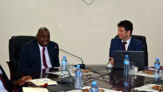 Visite Ambassadeur Zimbabwe a l universite de Bejaia Algerie Campus Aboudaou le 29 janvier 2019 022