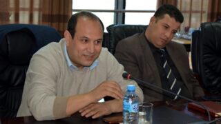 Visite Ambassadeur Zimbabwe a l universite de Bejaia Algerie Campus Aboudaou le 29 janvier 2019 028