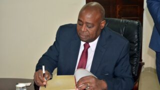 Visite Ambassadeur Zimbabwe a l universite de Bejaia Algerie Campus Aboudaou le 29 janvier 2019 030