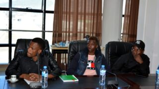 Visite Ambassadeur Zimbabwe a l universite de Bejaia Algerie Campus Aboudaou le 29 janvier 2019 039