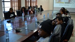 Visite Ambassadeur Zimbabwe a l universite de Bejaia Algerie Campus Aboudaou le 29 janvier 2019 040