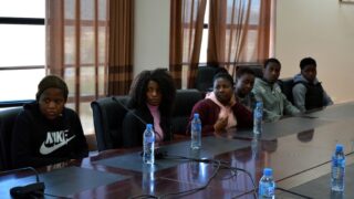 Visite Ambassadeur Zimbabwe a l universite de Bejaia Algerie Campus Aboudaou le 29 janvier 2019 041