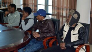 Visite Ambassadeur Zimbabwe a l universite de Bejaia Algerie Campus Aboudaou le 29 janvier 2019 045