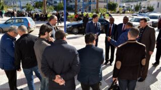 Visite Ambassadeur Zimbabwe a l universite de Bejaia Algerie Campus Aboudaou le 29 janvier 2019 077