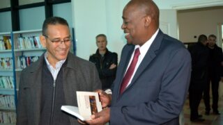 Visite Ambassadeur Zimbabwe a l universite de Bejaia Algerie Campus Aboudaou le 29 janvier 2019 091