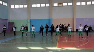 Championnat national universitaire du foot ball feminin Universite Abderrahmane MIRA Bejaia 25 fevrier 2020 010