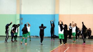 Championnat national universitaire du foot ball feminin Universite Abderrahmane MIRA Bejaia 25 fevrier 2020 015
