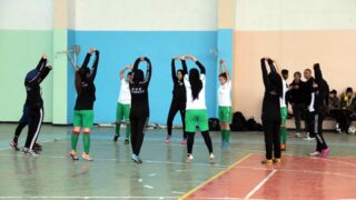 Championnat national universitaire du foot ball feminin Universite Abderrahmane MIRA Bejaia 25 fevrier 2020 016