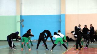 Championnat national universitaire du foot ball feminin Universite Abderrahmane MIRA Bejaia 25 fevrier 2020 018