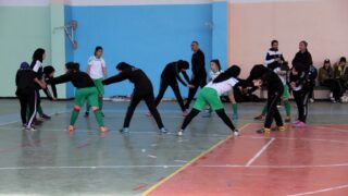 Championnat national universitaire du foot ball feminin Universite Abderrahmane MIRA Bejaia 25 fevrier 2020 019