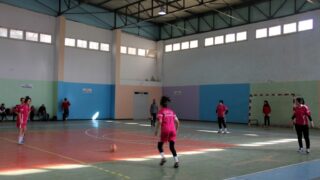 Championnat national universitaire du foot ball feminin Universite Abderrahmane MIRA Bejaia 25 fevrier 2020 021