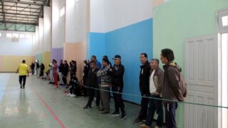 Championnat national universitaire du foot ball feminin Universite Abderrahmane MIRA Bejaia 25 fevrier 2020 111