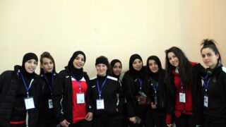 Championnat national universitaire du foot ball feminin Universite Abderrahmane MIRA Bejaia 25 fevrier 2020 116