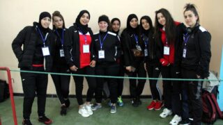 Championnat national universitaire du foot ball feminin Universite Abderrahmane MIRA Bejaia 25 fevrier 2020 117