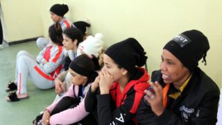 Championnat national universitaire du foot ball feminin Universite Abderrahmane MIRA Bejaia 25 fevrier 2020 119