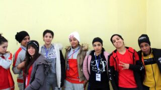 Championnat national universitaire du foot ball feminin Universite Abderrahmane MIRA Bejaia 25 fevrier 2020 122