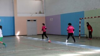 Championnat national universitaire du foot ball feminin Universite Abderrahmane MIRA Bejaia 25 fevrier 2020 125