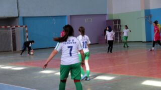Championnat national universitaire du foot ball feminin Universite Abderrahmane MIRA Bejaia 25 fevrier 2020 126
