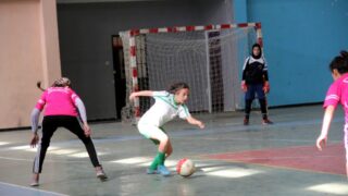 Championnat national universitaire du foot ball feminin Universite Abderrahmane MIRA Bejaia 25 fevrier 2020 128