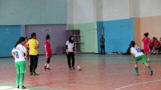 Championnat national universitaire du foot ball feminin Universite Abderrahmane MIRA Bejaia 25 fevrier 2020 136