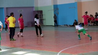 Championnat national universitaire du foot ball feminin Universite Abderrahmane MIRA Bejaia 25 fevrier 2020 137